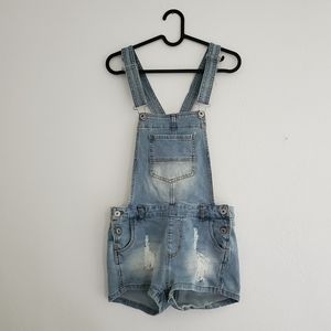 Denim Overalls